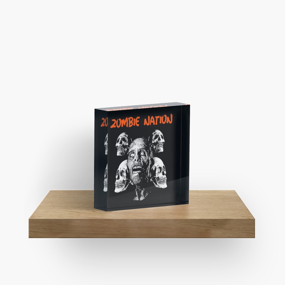 Zombie Nation Acrylic Block