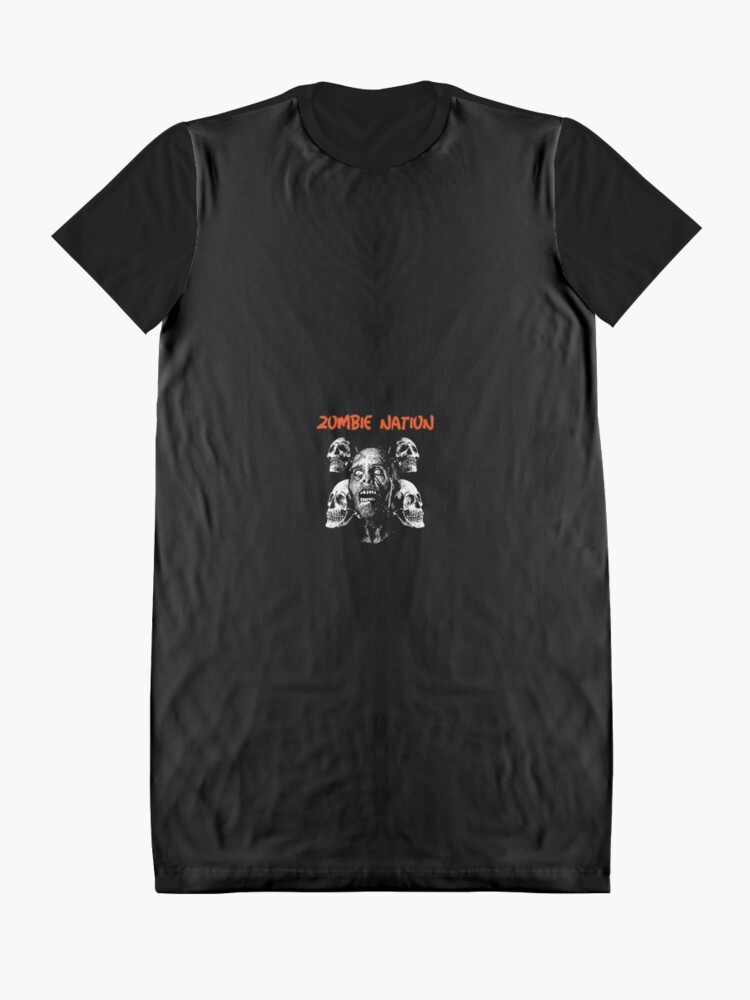 Alternate view of Zombie Nation Graphic T-Shirt Dress