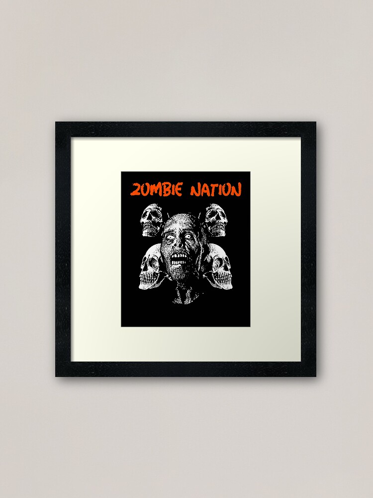 Alternate view of Zombie Nation Framed Art Print
