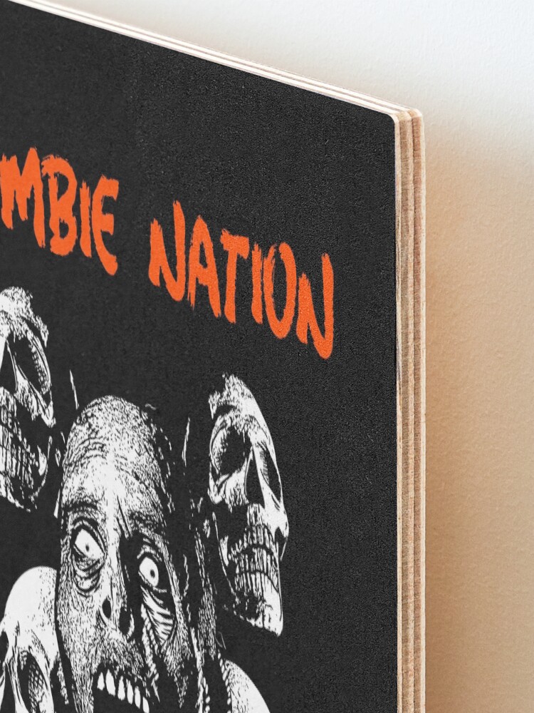 Alternate view of Zombie Nation Mounted Print