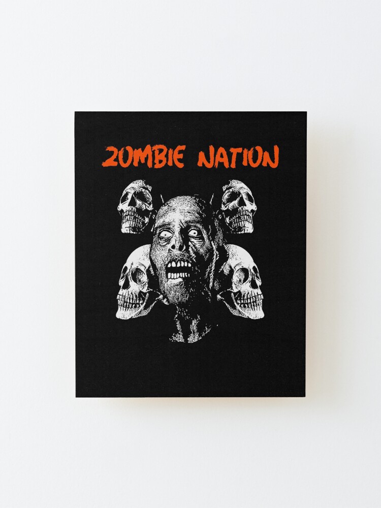 Alternate view of Zombie Nation Mounted Print