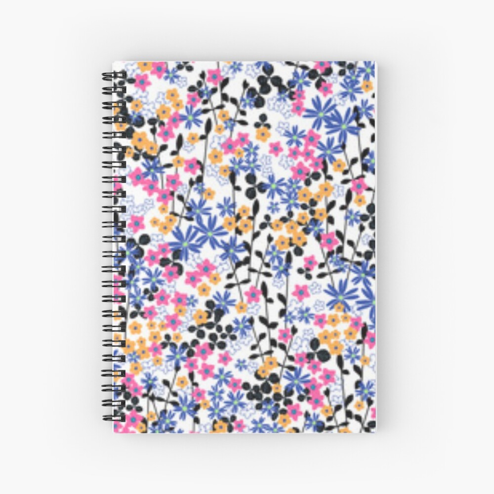 Ditsy Daisy Spiral Notebook