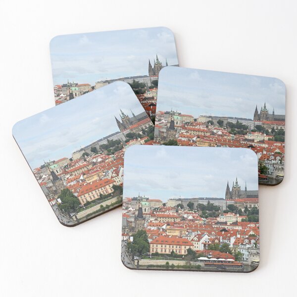 Item preview, Prague Castle and Charles bridge cityscape Czech republic designed and sold by goceris.