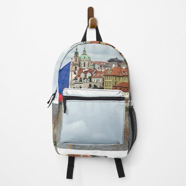 Item preview, Prague Castle and Czech flag cityscape designed and sold by goceris.