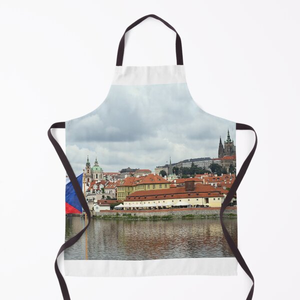 Item preview, Prague Castle and Czech flag cityscape designed and sold by goceris.