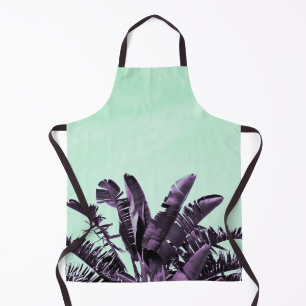 Item preview, Purple banana leaves, turquoise sky designed and sold by Anna Lemos.