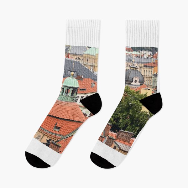 Item preview, Roofs and towers in old town Prague designed and sold by goceris.
