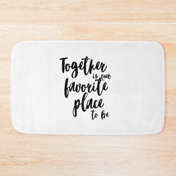 Item preview, Together is our favorite place to be designed and sold by EnlightParis.
