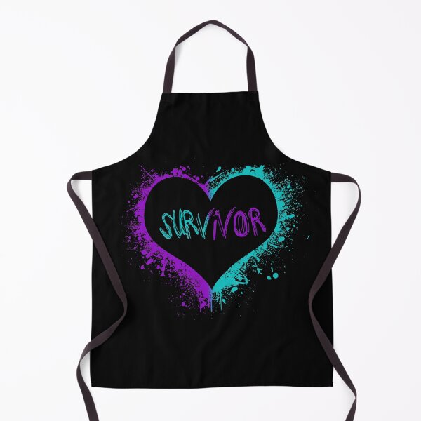Item preview, Survivor Suicide Awarenss Heart designed and sold by theshirtinator.
