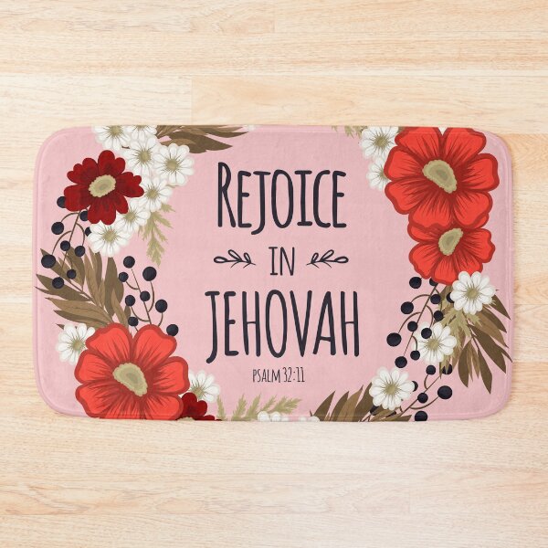 Item preview, Rejoice In Jehovah Psalm 32:11 designed and sold by KA DESIGNS.
