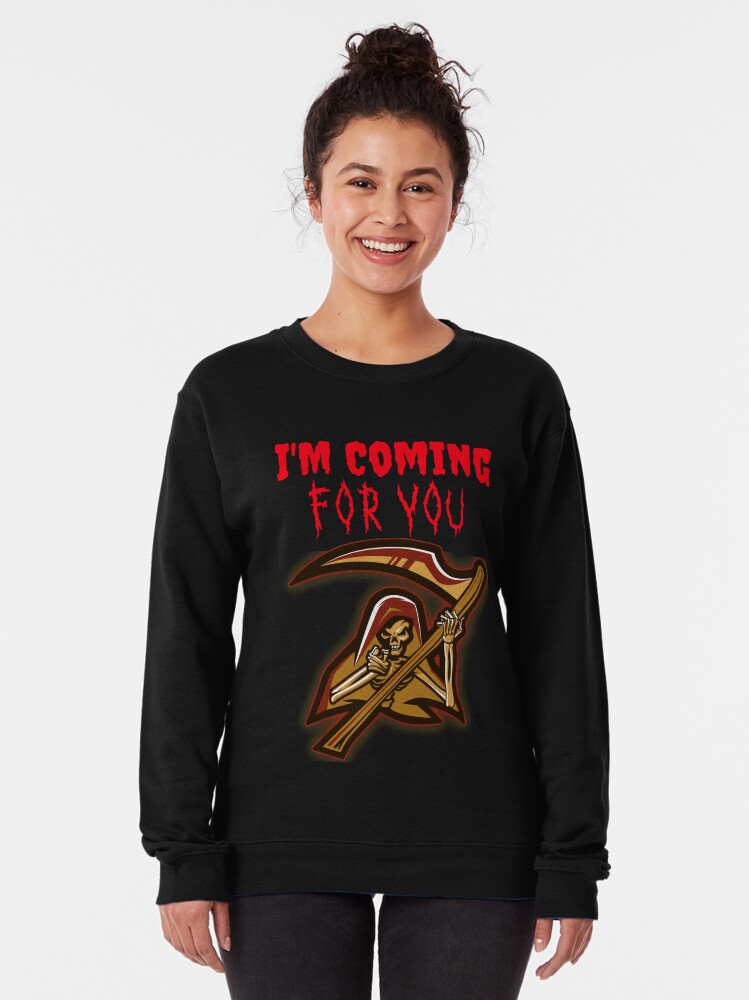 Alternate view of Grim Reaper is coming for you Pullover Sweatshirt
