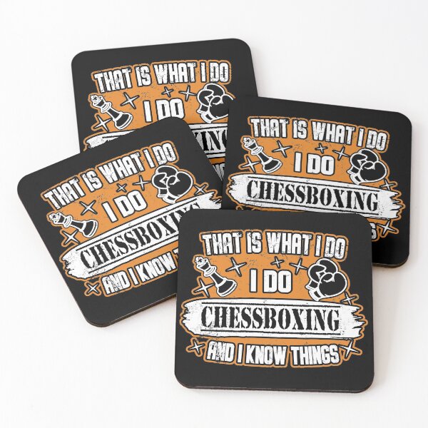 Item preview, Chess Boxing That is Know Things designed and sold by getgr4phicz.