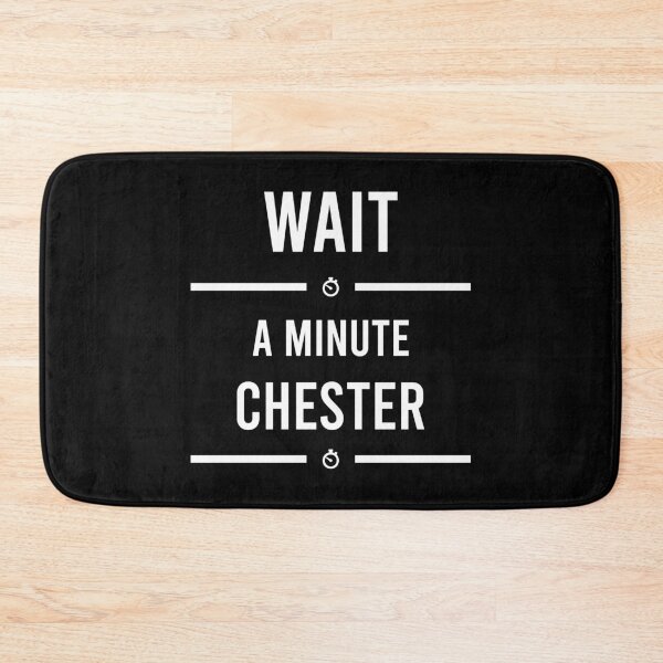 Item preview, With a minute Chester t-shirt designed and sold by AymenAllel.