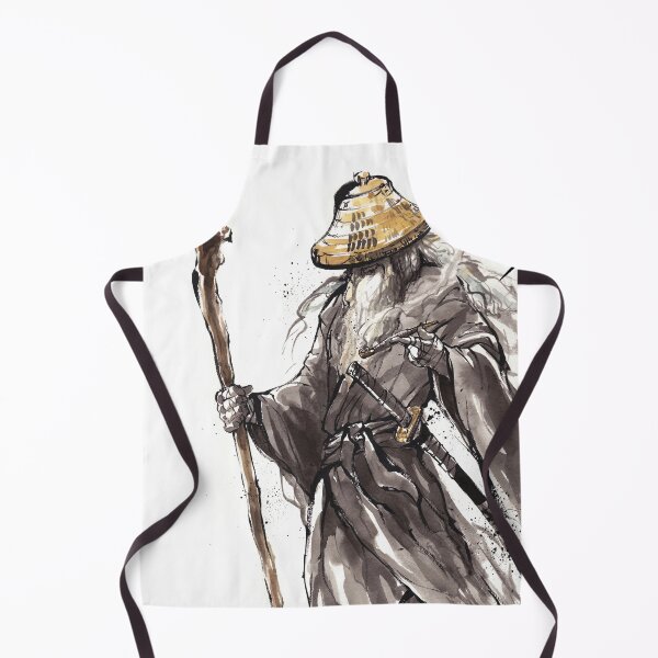 Item preview, Kenja-Wise Man Wizard Samurai con caligrafía japonesa designed and sold by Mycks.