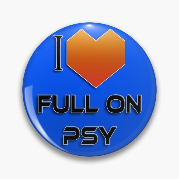 Item preview, I Love Full On Psy - Orange designed and sold by NoMatterLab.