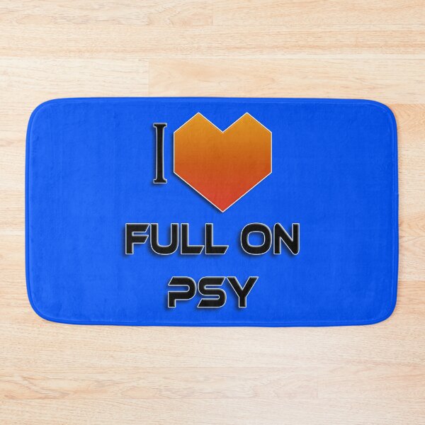 Item preview, I Love Full On Psy - Orange designed and sold by NoMatterLab.