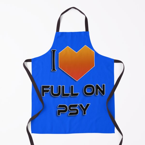 Item preview, I Love Full On Psy - Orange designed and sold by NoMatterLab.