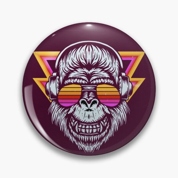 Item preview, Rad Music lover Gorilla  designed and sold by SidTastic .