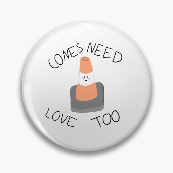 Item preview, Cones Need Love Too designed and sold by Helen Chamberlain.