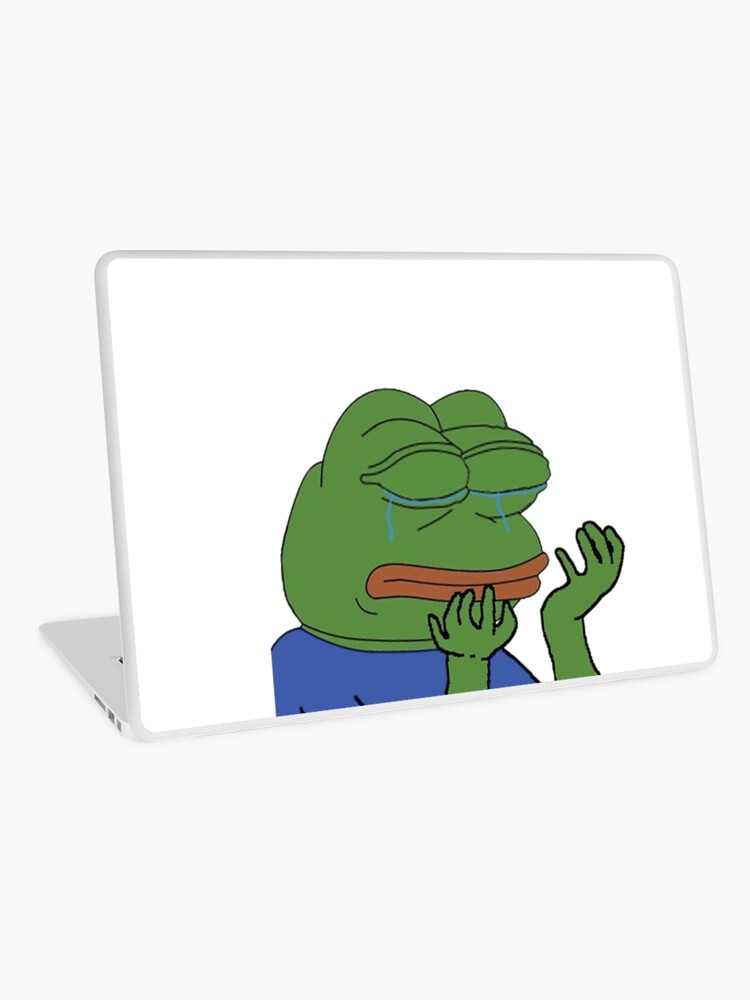 Pepega in HD Twitch Emote | Laptop Skin