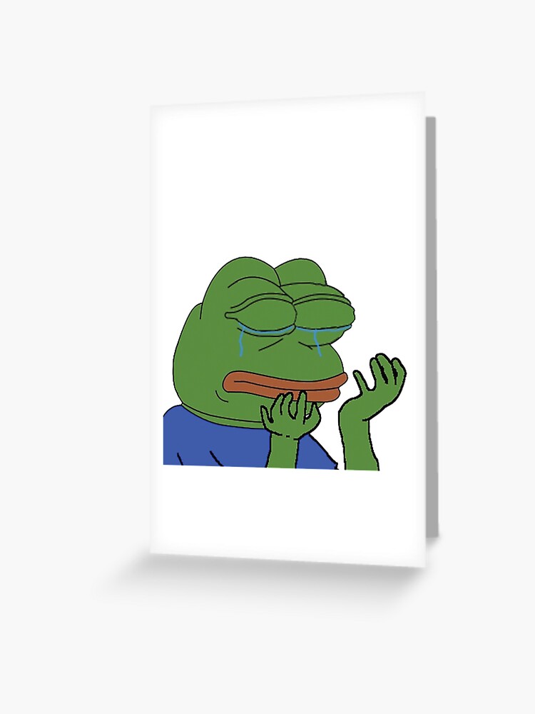 Pepega in HD Twitch Emote | Art Board Print