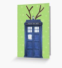I shan't, it's Christmas! Greeting Card