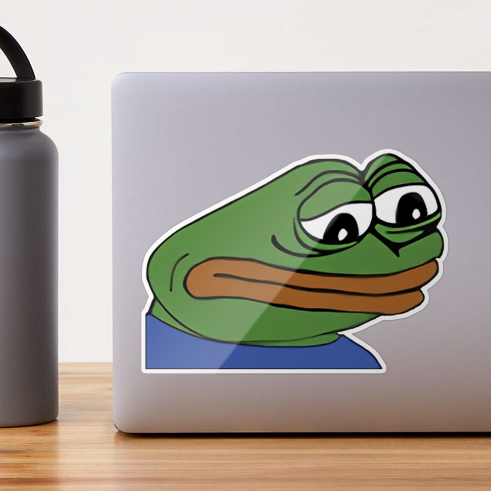 Sadge Twitch Emote in HD