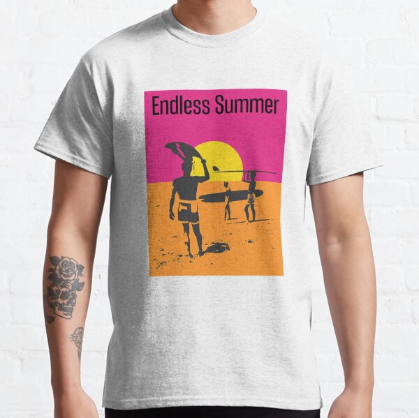 ENDLESS SUMMER T-SHIRT T SHIRT CLOTHING APPAREL JDM SURFING BEACH DRIFT TSHIRT 