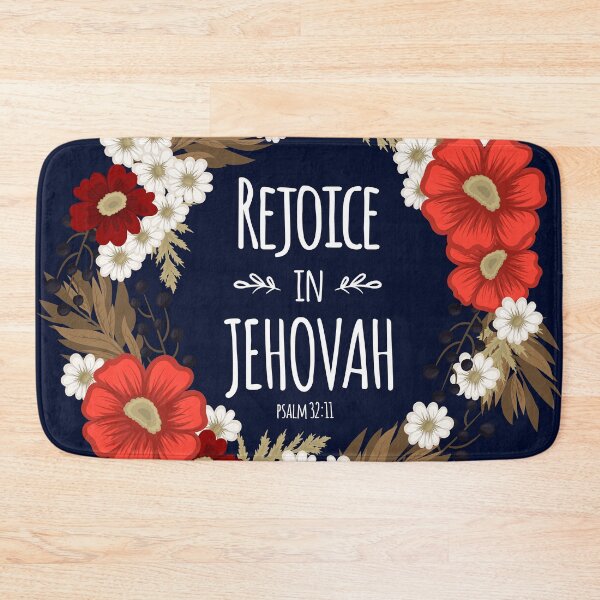 Item preview, Rejoice In Jehovah Psalm 32:11 designed and sold by KA DESIGNS.