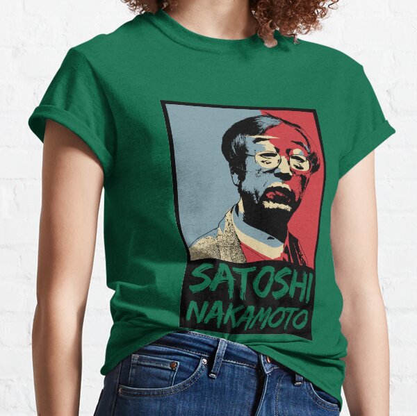 Bitcoin Satoshi Nakamoto Classic T-Shirt