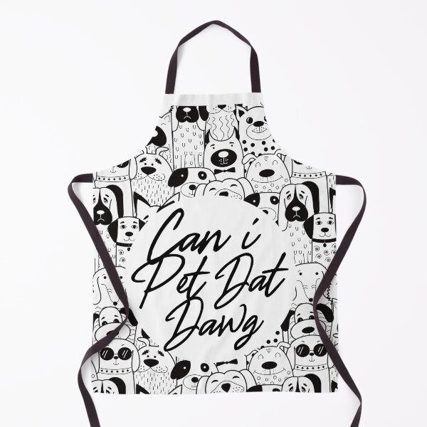 Item preview, Can i pet dat dawg pattern style illustration designed and sold by Digipaintings.