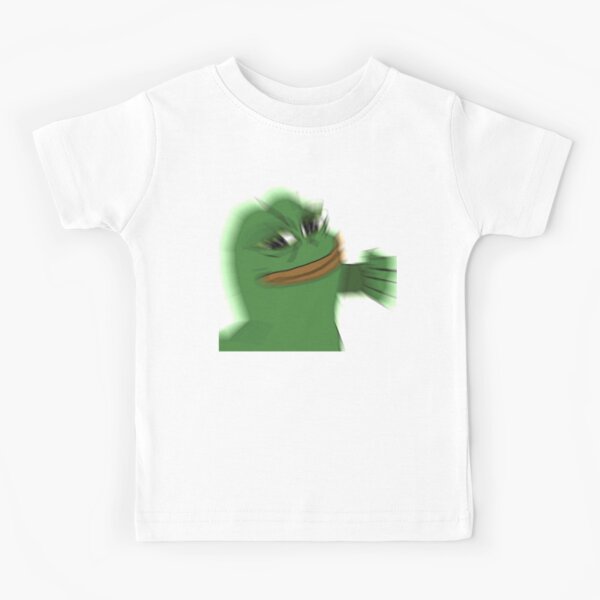 Kids Pepega Pepe T-Shirt Emote Black : : Clothing, Shoes &  Accessories