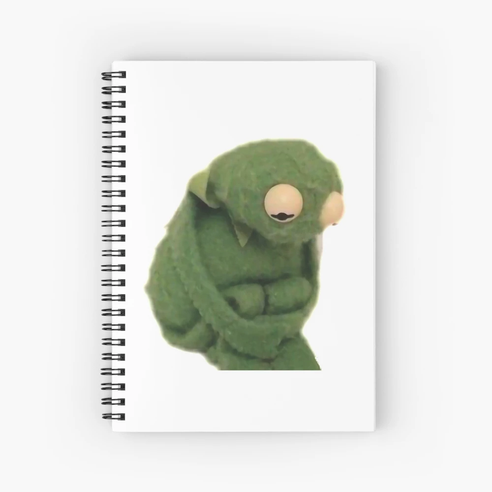 Pepega in HD Twitch Emote  Spiral Notebook for Sale by Reboot Designs