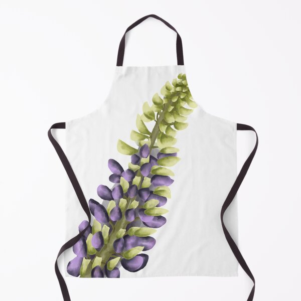 Item preview, Sublime purple and green Lupine blossom designed and sold by mimi-and-dodo.