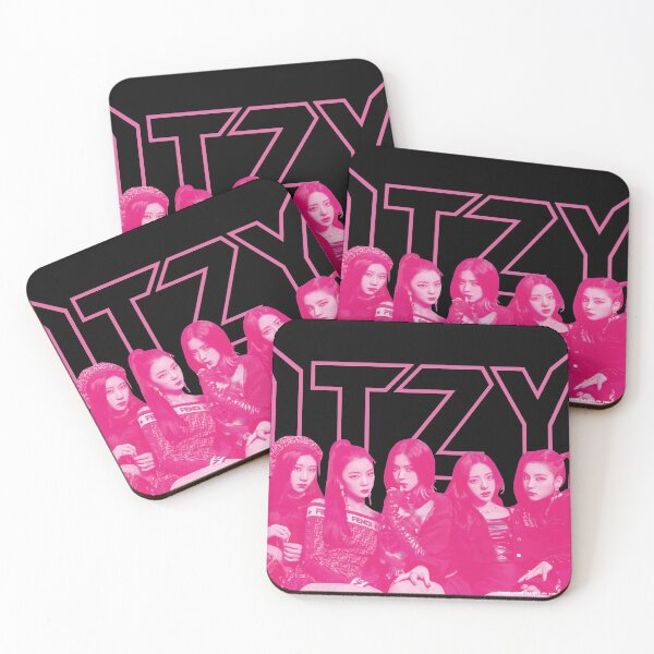 Item preview, Metal ITZY - Pink (Black version) designed and sold by Duckiechan.