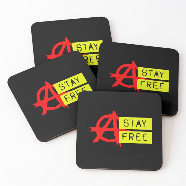 Item preview, stay free art work designed and sold by Go Easy Apparel.