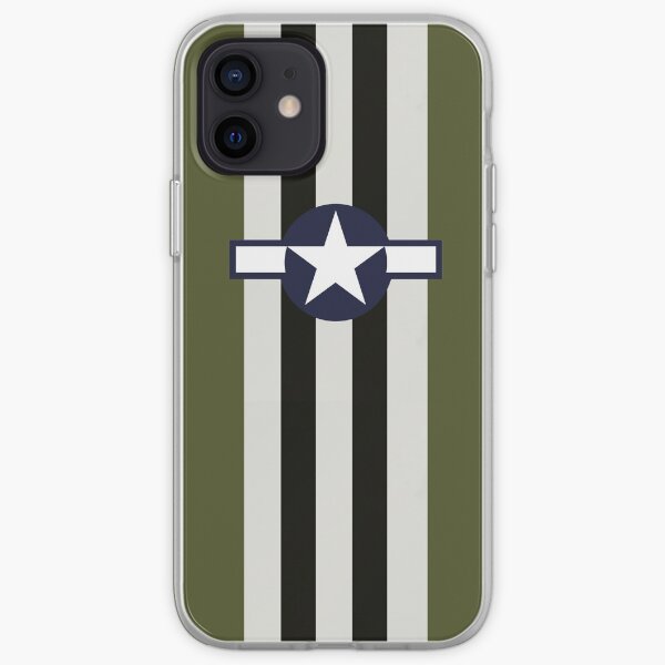 USAAF Roundel with D-Day Stripes iPhone Soft Case