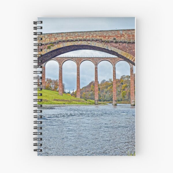 Item preview, Leaderfoot Viaduct as seen through the old road bridge, Melrose, Scottish Borders designed and sold by yourscotborders.