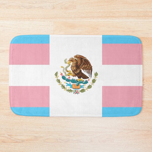 Item preview, Mexican Trans Pride Flag designed and sold by SimplyPride.