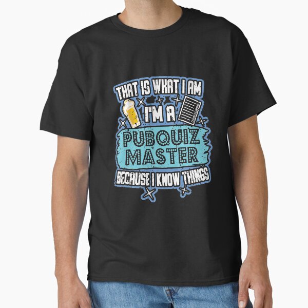 Item preview, Pub Quiz Pubquiz Master Know Things designed and sold by getgr4phicz.