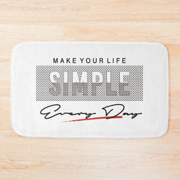 Item preview, Make Your Life Simple Everyday designed and sold by darknessjeff86.