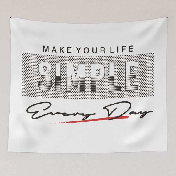 Item preview, Make Your Life Simple Everyday designed and sold by darknessjeff86.
