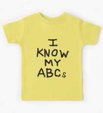I Know My ABCs Kids Tee