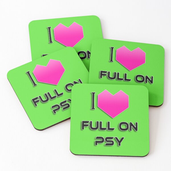 Item preview, I Love Full On Psy - Pink designed and sold by NoMatterLab.