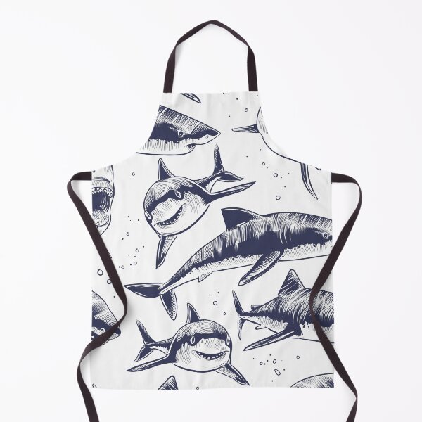 Item preview, Hungry Great White Shark designed and sold by ZodesignArt.