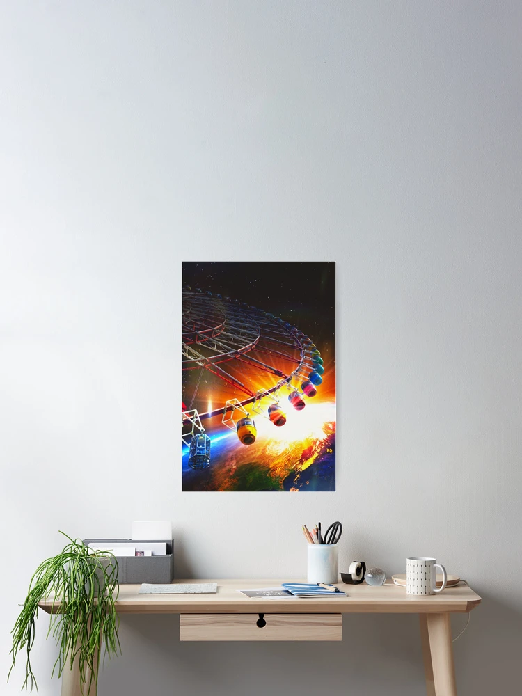 Thumbnail 2 of 3, Poster, Joy Ride designed and sold by seamless.