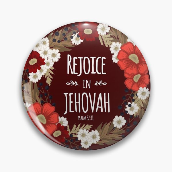 Item preview, Rejoice In Jehovah Psalm 32:11 designed and sold by KA DESIGNS.