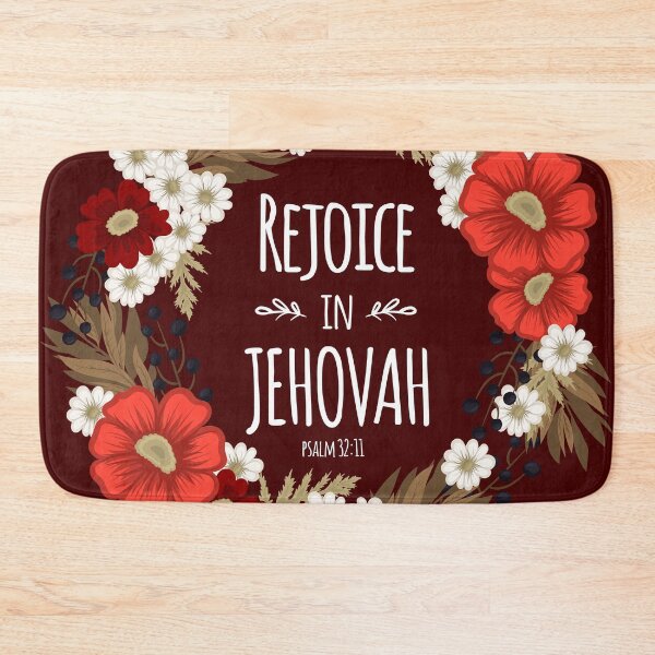 Item preview, Rejoice In Jehovah Psalm 32:11 designed and sold by KA DESIGNS.