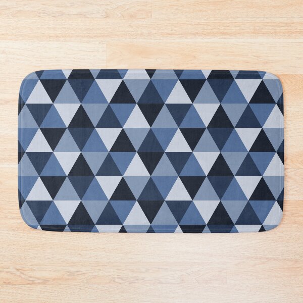 Item preview, Triangular seamless pattern. Blue and gray colors.  designed and sold by TashaVector.