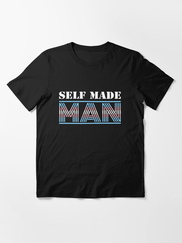 Transmann Transgender LGBT Trans T-Shirt Gift SELF MADE MAN FZM